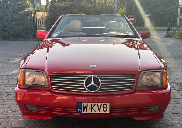 Mercedes-Benz SL cena 82900 przebieg: 182142, rok produkcji 1990 z Otwock małe 407